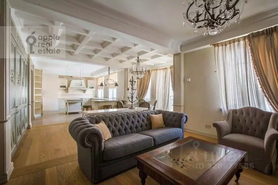 3-к кв. Москва Малый Козихинский пер., 14 (120.0 м) - Фото 1