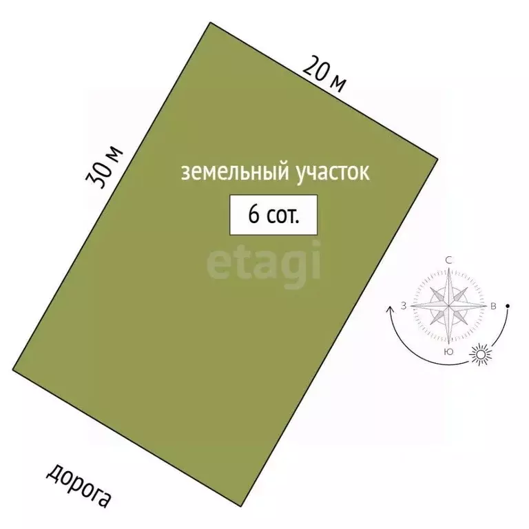 Участок в Крым, Кировский район, Синицынское с/пос, с. Васильковое ул. ... - Фото 2