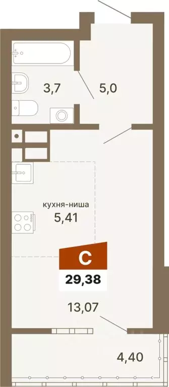 Студия Свердловская область, Екатеринбург ул. Волгоградская, 197 ... - Фото 1