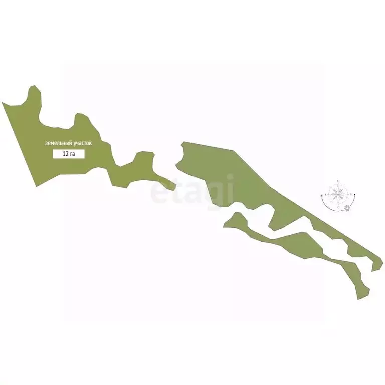 Участок в Мордовия, Ичалковский район, пос. Смольный  (1200.0 сот.) - Фото 2