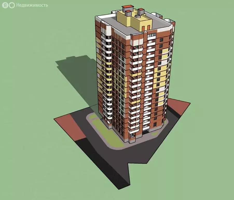 1-комнатная квартира: Ярославль, Чернопрудная улица, 37 (38.3 м) - Фото 1