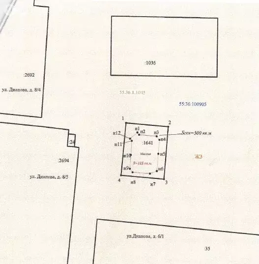 Участок в Омск, улица Дианова (3 м) - Фото 2