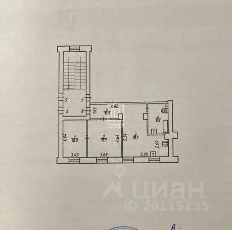 3-к кв. Калужская область, Калуга ул. Кирова, 56 (72.3 м) - Фото 1