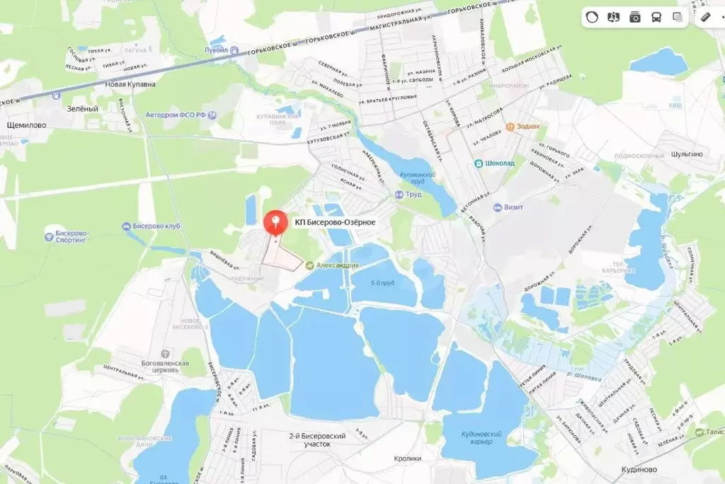 Участок в Московская область, Богородский городской округ, пос. Рыбхоз ... - Фото 1