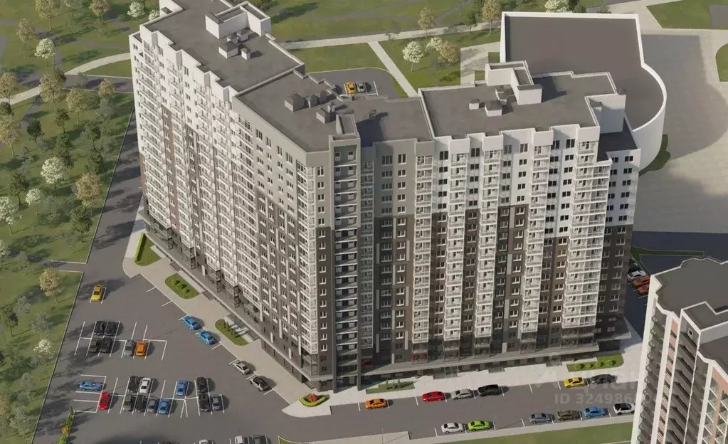 1-к кв. Липецкая область, Липецк Минская ул., 6Б (38.3 м) - Фото 2