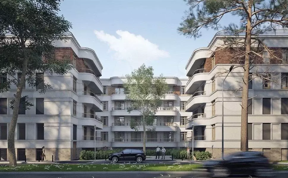 1-к. квартира, 39,8 м, 2/4 эт. - Фото 0