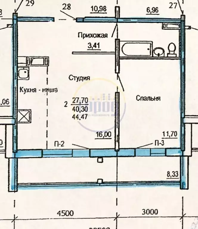 1-к кв. Челябинская область, Копейск просп. Славы, 14А (40.3 м) - Фото 2