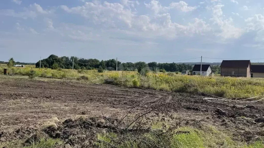 Участок в Курская область, Курский район, Моковский сельсовет, д. 1-я ... - Фото 1