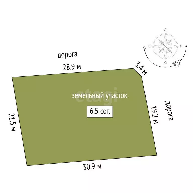 Дом в Тюмень, СНТ Плодовое, Просёлочная улица (30 м) - Фото 1