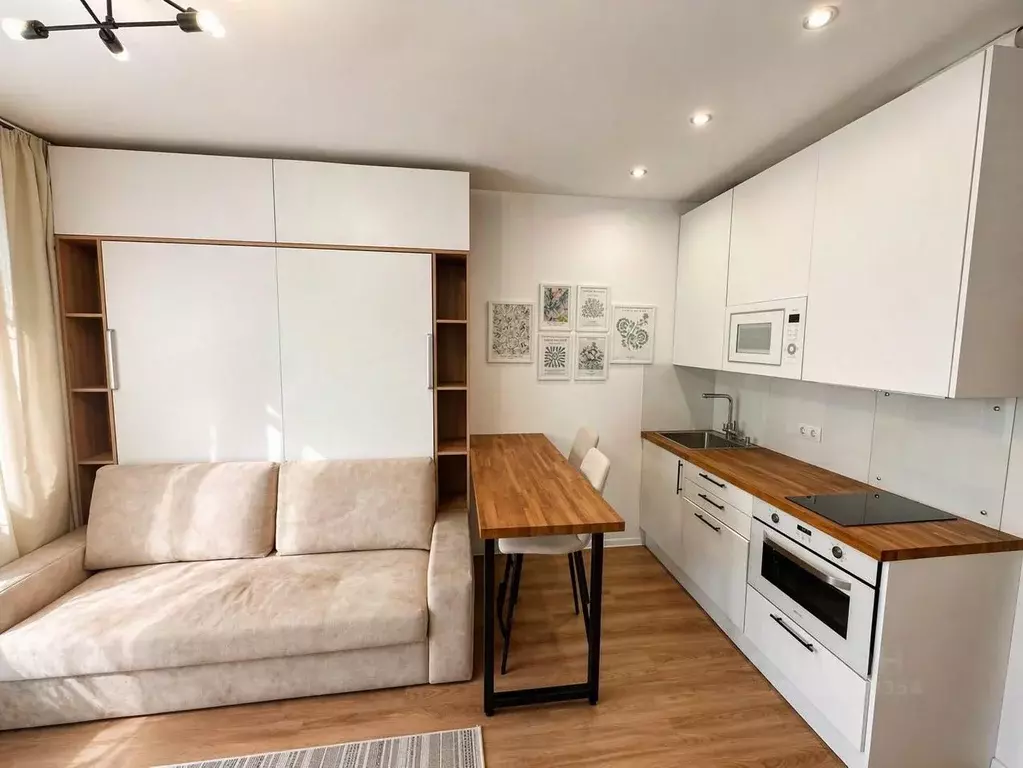 Студия Москва проезд 1-й Нижнелихоборский, 1 (19.4 м) - Фото 2