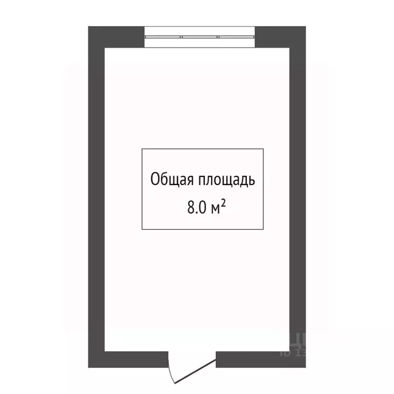 Студия Томская область, Томск ул. Усова, 21/3 (10.0 м) - Фото 1