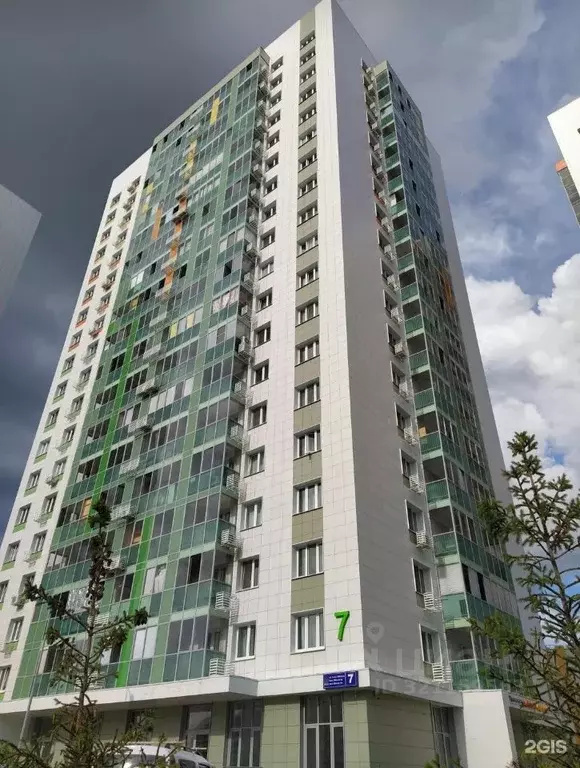 2-к кв. Татарстан, Казань ул. Азата Аббасова, 7 (43.0 м) - Фото 0