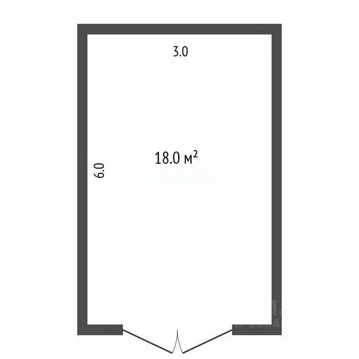 Гараж в Крым, Ялта ул. Изобильная, 1А (18 м) - Фото 2
