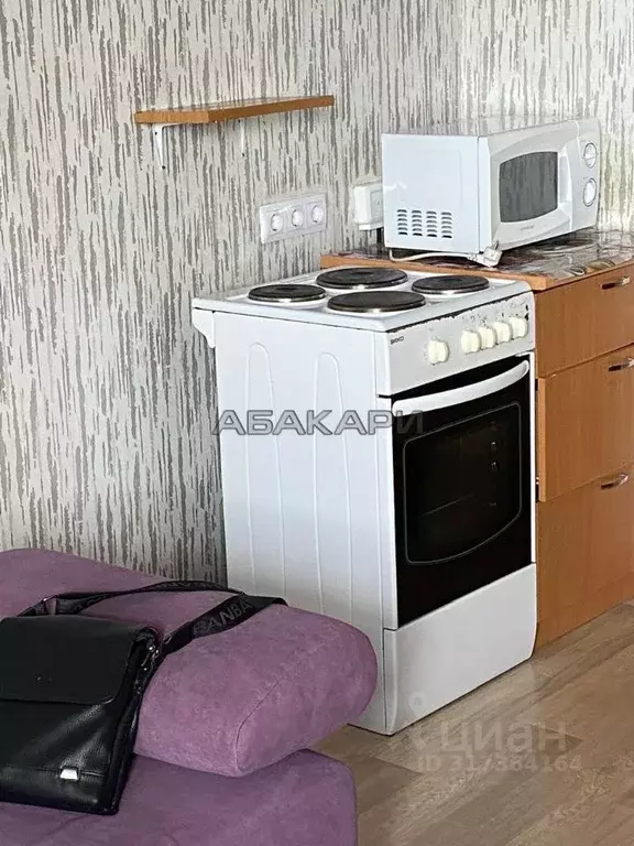 Студия Красноярский край, Красноярск Николаевка мкр, ул. Серова, 8 ... - Фото 1