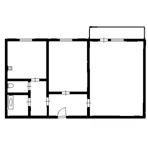 2-к кв. Свердловская область, Нижний Тагил ул. Верхняя Черепанова, 31А ... - Фото 2