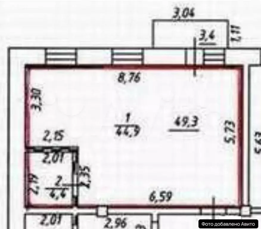2-комнатная квартира: Улан-Удэ, улица Сахьяновой, 23В (50 м) - Фото 2