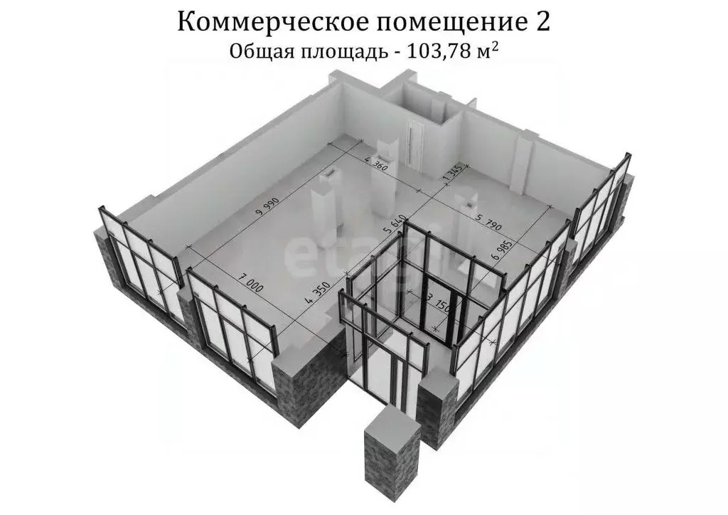 Помещение свободного назначения в Брянская область, Брянск Школьный ... - Фото 2