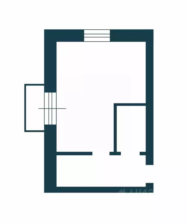 Студия Новосибирская область, Обь ул. Большая, 29 (32.5 м) - Фото 2