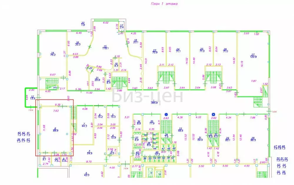 Офис (149 м) - Фото 2