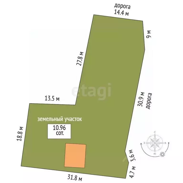 Дом в Ханты-Мансийский АО, Нягань КЛТПС садовый массив, 3 (126 м) - Фото 2