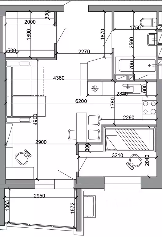 1-к кв. Приморский край, Артем Красноармейская ул., 4 (44.9 м) - Фото 1