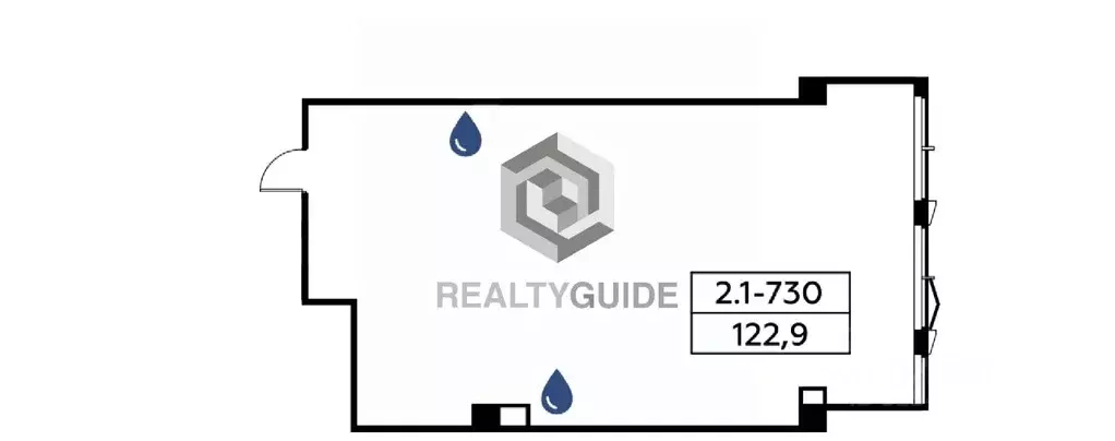 Офис в Москва БК Прокшино тер., 2 (123 м) - Фото 1