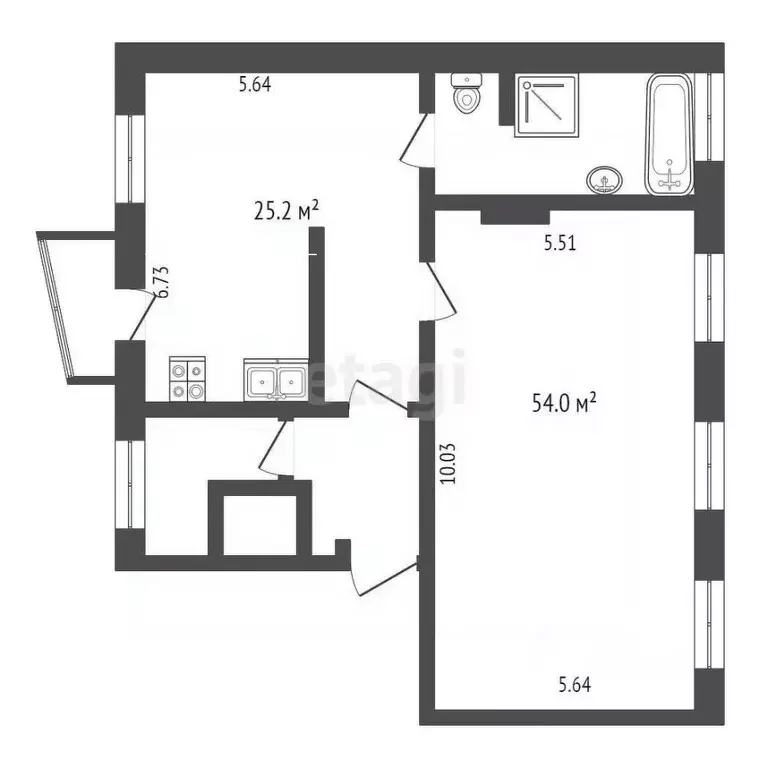 3-к кв. Ханты-Мансийский АО, Сургут ул. Лермонтова, 13/2 (118.2 м) - Фото 1