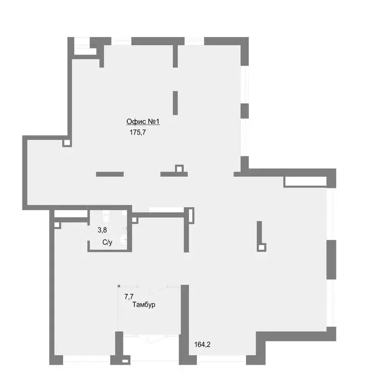 Офис (175.7 м) - Фото 2