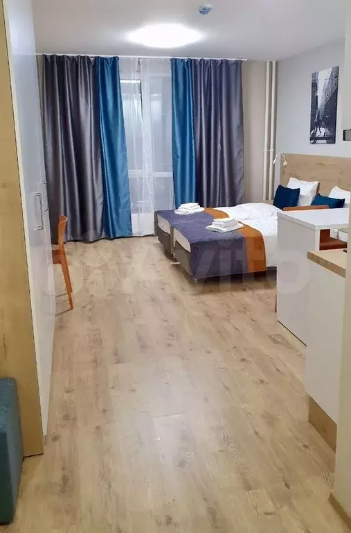 Апартаменты-студия, 29,3 м, 14/20 эт. - Фото 1