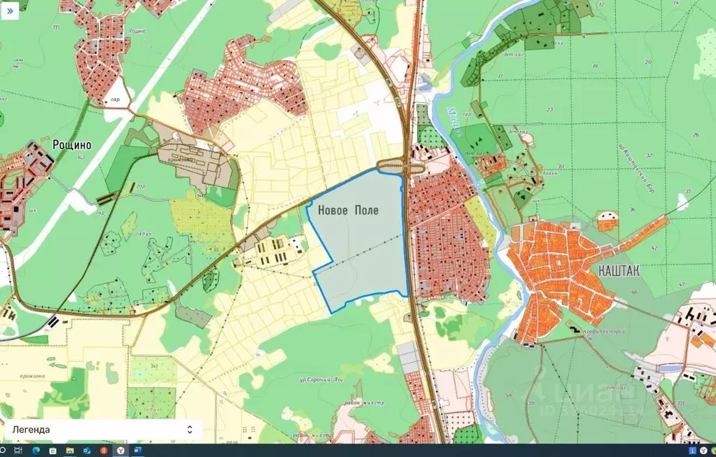 Участок в Челябинская область, Сосновский муниципальный округ, Деревня ... - Фото 1