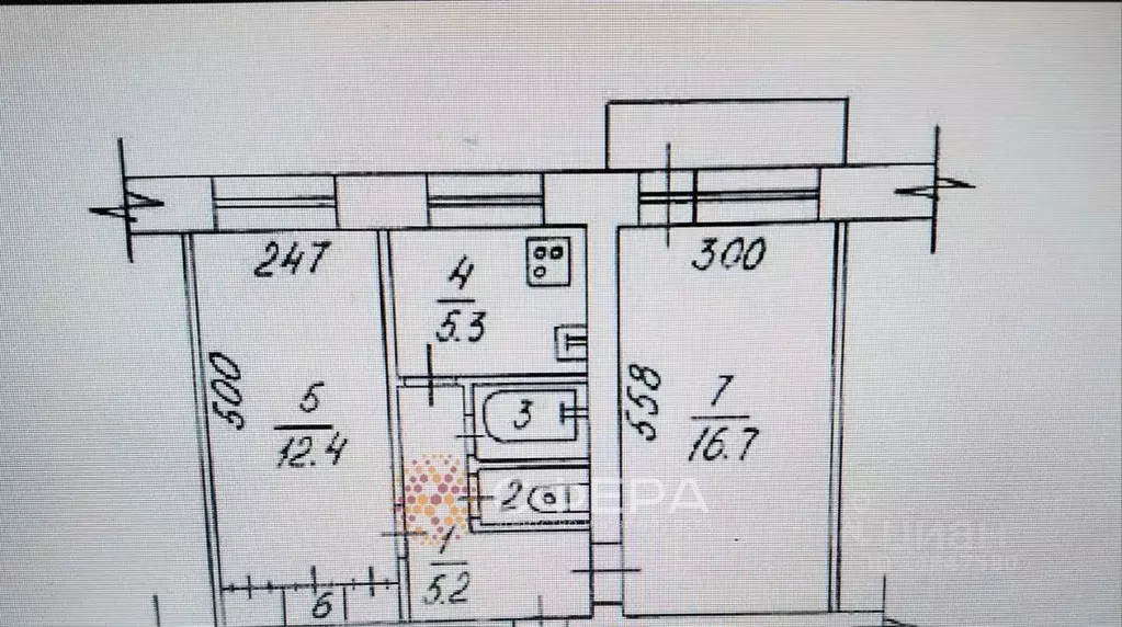 2-к кв. Новосибирская область, Новосибирск Звездная ул., 7 (44.5 м) - Фото 2