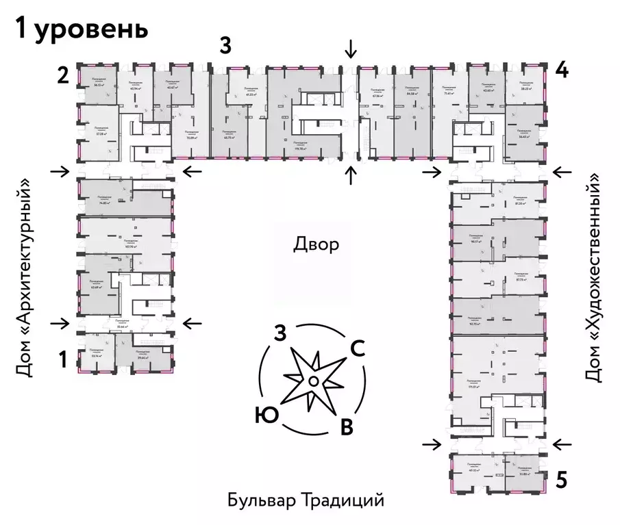 Торговая площадь в Тюменская область, Тюмень ул. Новоселов, 102 (93 м) - Фото 1