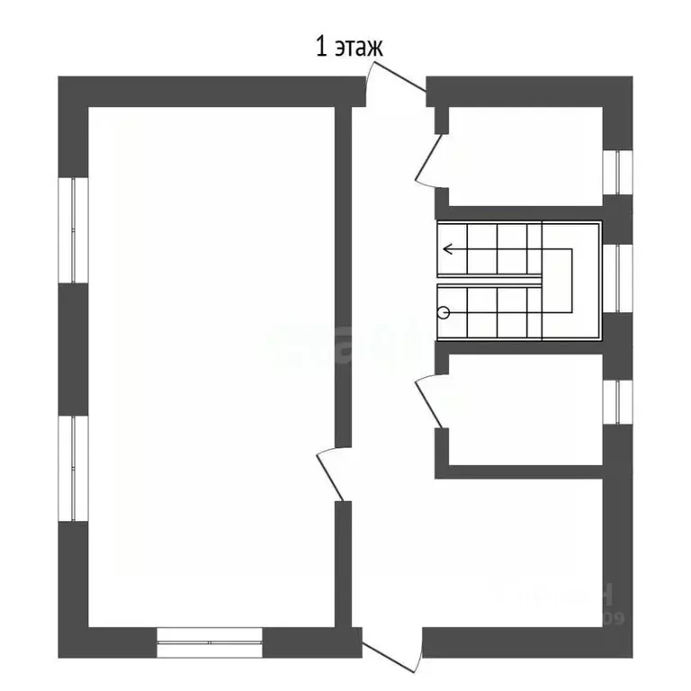 Дом в Мордовия, Лямбирский район, с. Берсеневка ул. Московская, 2 (120 ... - Фото 1