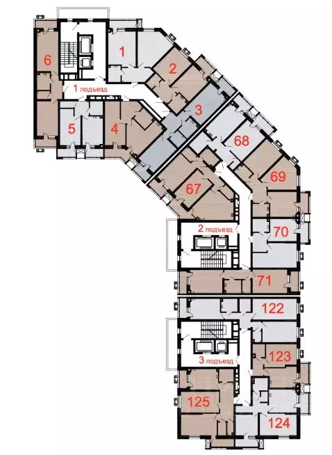 2-к кв. Ставропольский край, Пятигорск Скачки мкр,  (57.61 м) - Фото 2