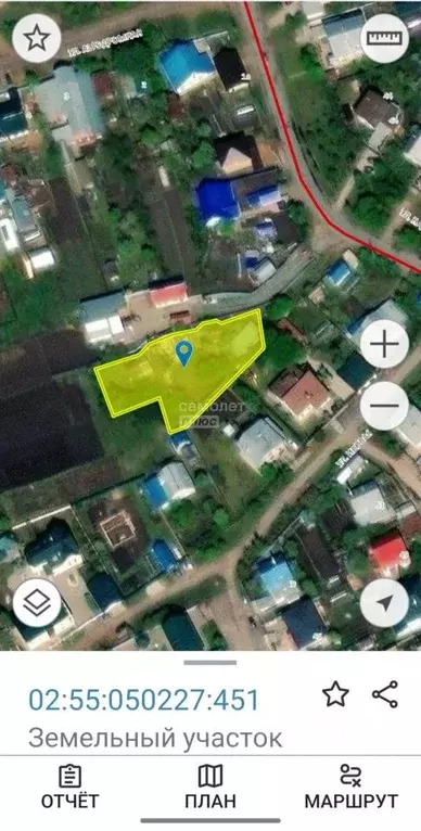 Участок в Башкортостан, Уфа ул. Аэродромная (14.75 сот.) - Фото 0