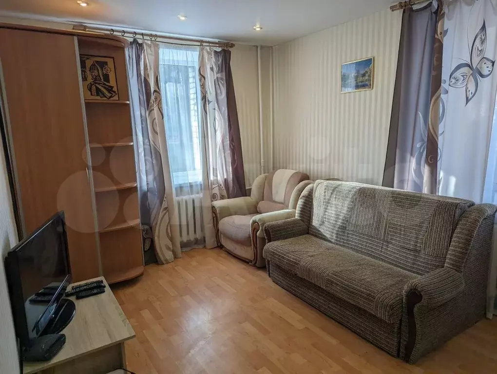 1-к. квартира, 33 м, 1/9 эт. - Фото 1