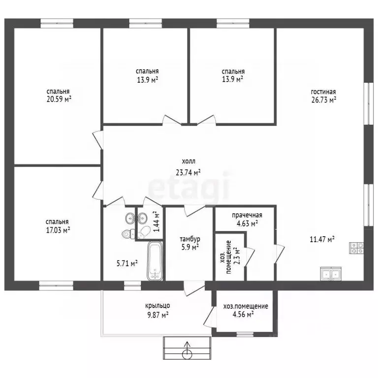 Дом в Московская область, Мытищи городской округ, пос. Нагорное ул. ... - Фото 2