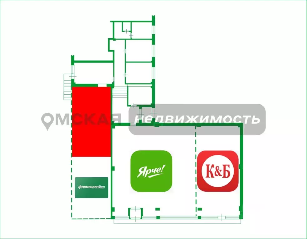 Помещение свободного назначения в Омская область, Омск просп. Мира, ... - Фото 1
