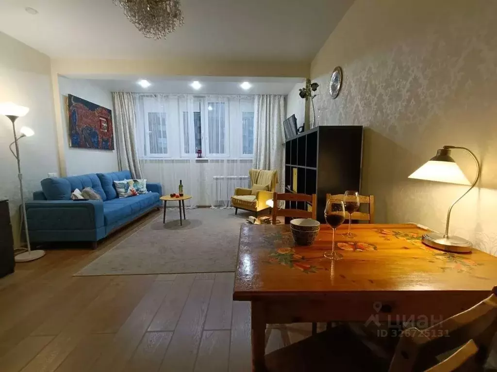 Студия Московская область, Одинцово ул. Сколковская, 3Б (27.0 м) - Фото 1