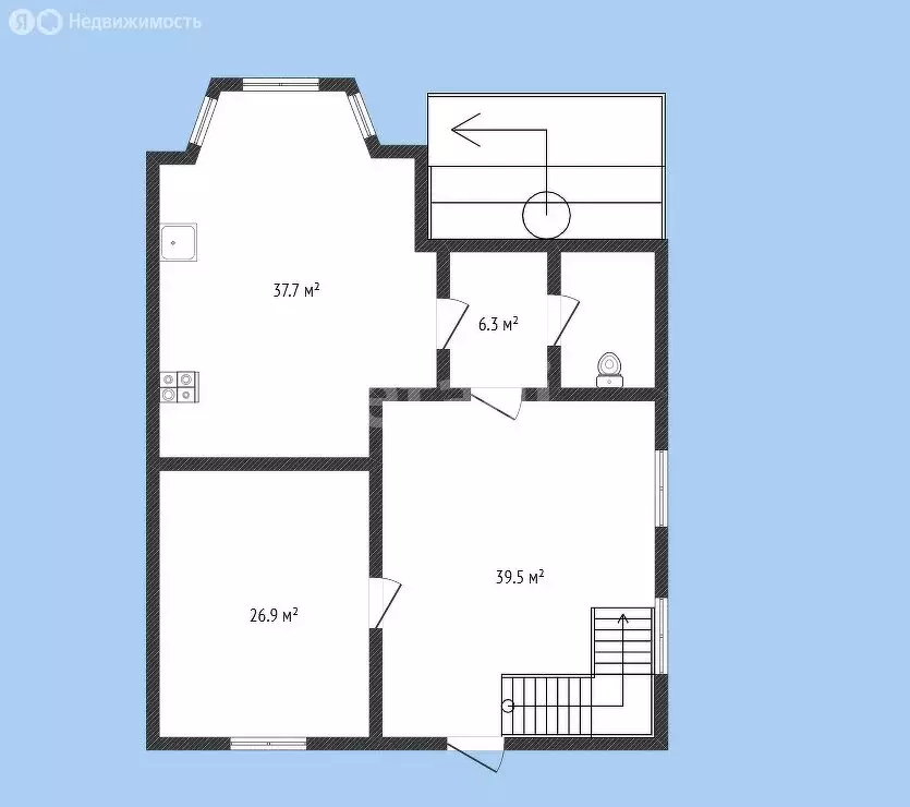 Дом в Черкесск, Лагерная улица (827 м) - Фото 2