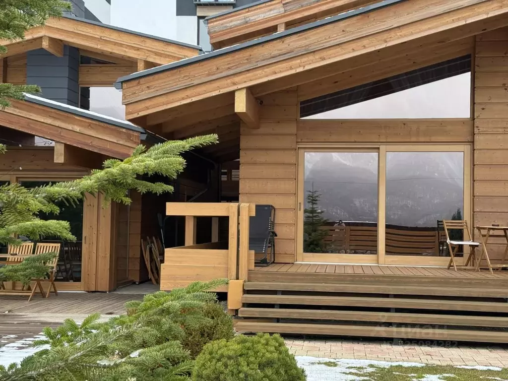 Дом в Краснодарский край, Сочи Красная Поляна пгт, ул. Ачишховская, 51 ... - Фото 2