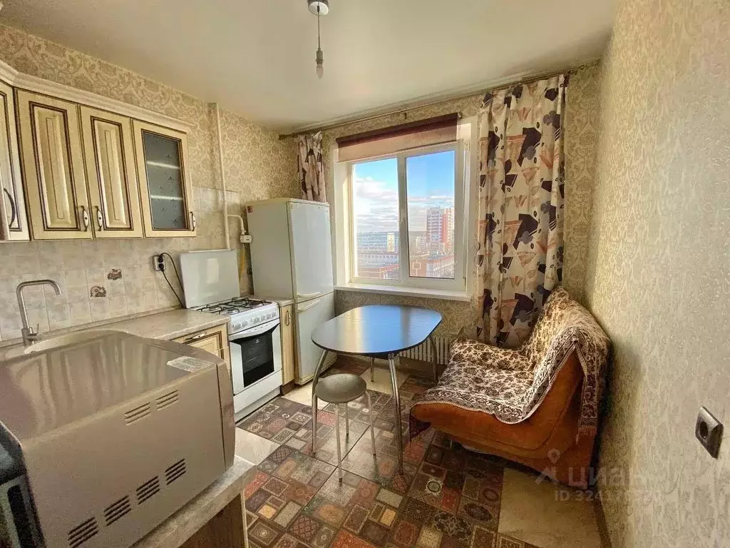 1-к кв. Татарстан, Казань ул. Юлиуса Фучика, 106 (33.4 м) - Фото 1