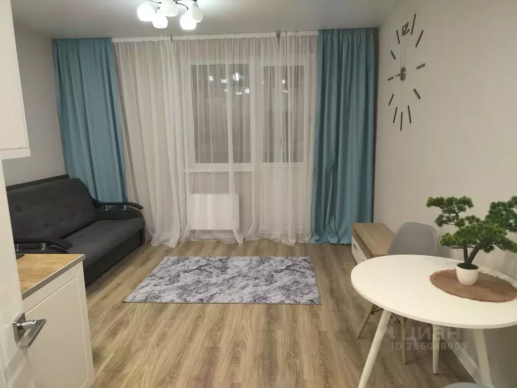 Студия Краснодарский край, Краснодар ул. Героя Пешкова, 14к3 (26.0 м) - Фото 0