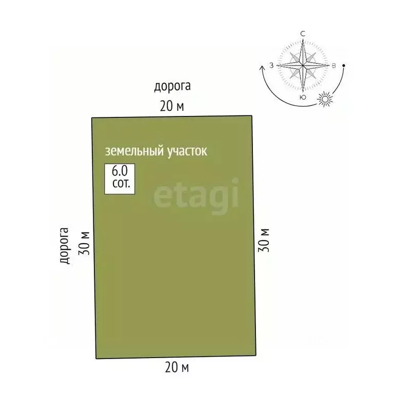 Участок в Ростовская область, Аксайский район, Щепкинское с/пос, пос. ... - Фото 2