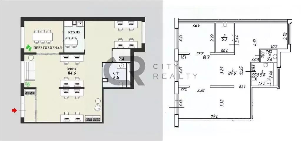 Помещение свободного назначения в Санкт-Петербург ш. Революции, 3к2 ... - Фото 2
