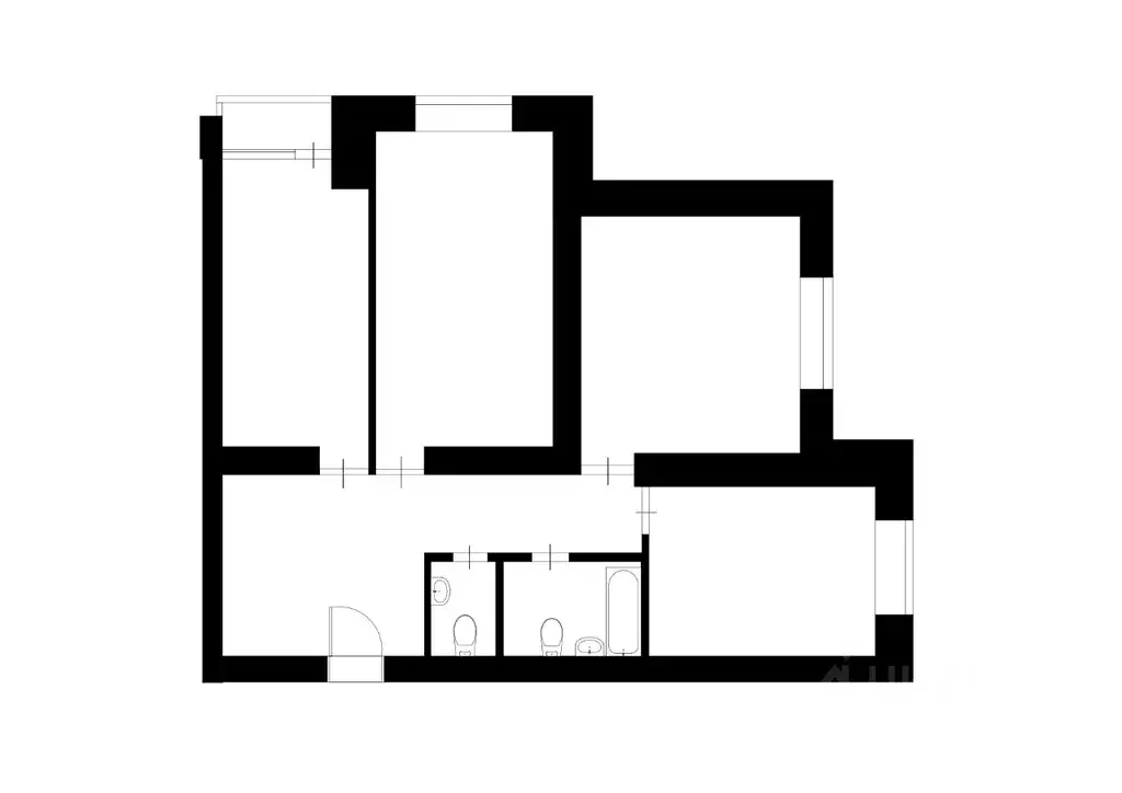 3-к кв. Воронежская область, Воронеж ул. 45-й Стрелковой Дивизии, 247И ... - Фото 2