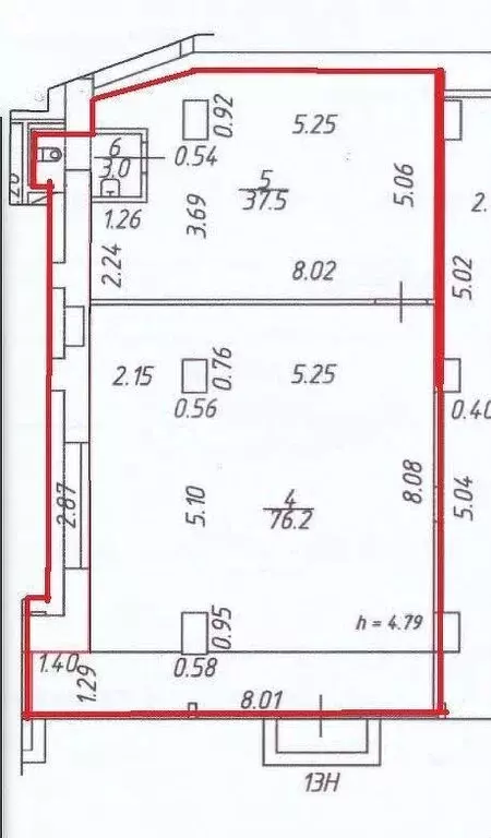 Помещение свободного назначения (120 м) - Фото 1