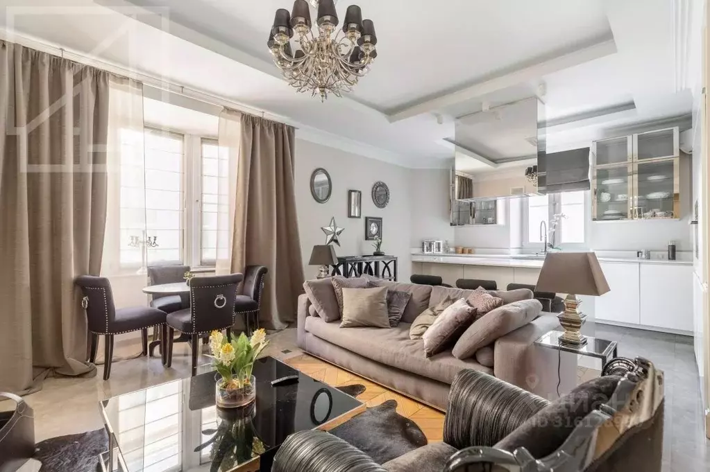 3-к кв. Москва Садовая-Кудринская ул., 23С4 (75.0 м) - Фото 0
