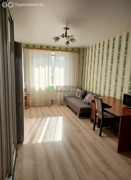 Квартира-студия: село Октябрьский, Полесская улица, 14 (24.2 м) - Фото 1