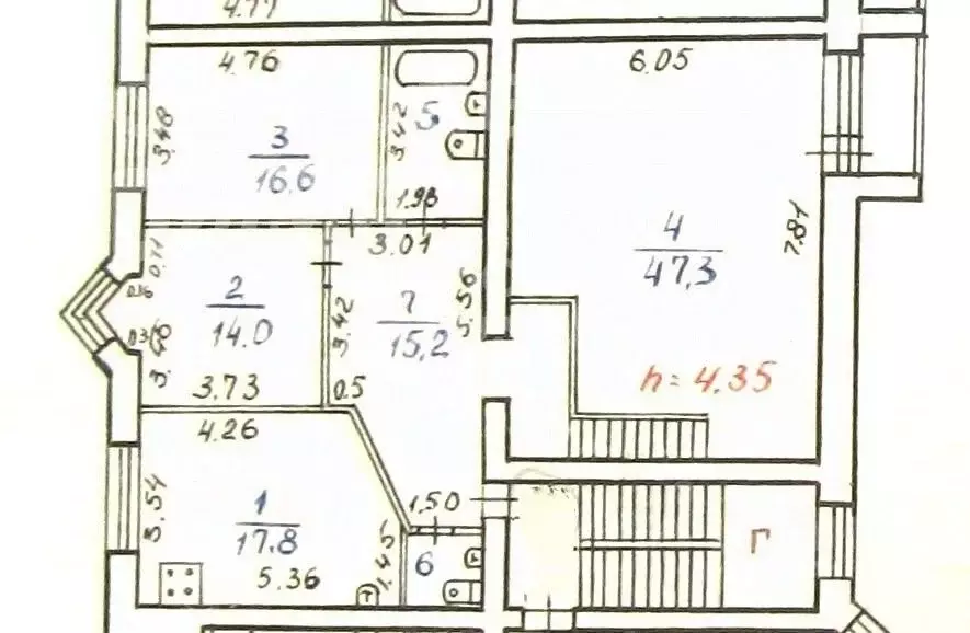 3-к кв. Коми, Сыктывкар Советская ул., 1 (119.0 м) - Фото 1